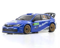 Kyosho MA-020 AWD Mini-Z ReadySet w/2008 Subaru Impreza WRC Rally Body (White/Blue) w/KT-531P 2.4GHz Radio