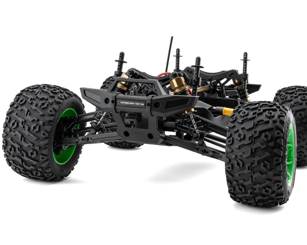 Maverick Quantum2 Flux Brushless 1/10 4WD RTR Electric Monster Truck (Green)