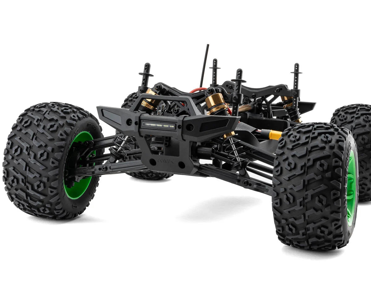 Maverick Quantum2 Flux Brushless 1/10 4WD RTR Electric Monster Truck (Green)